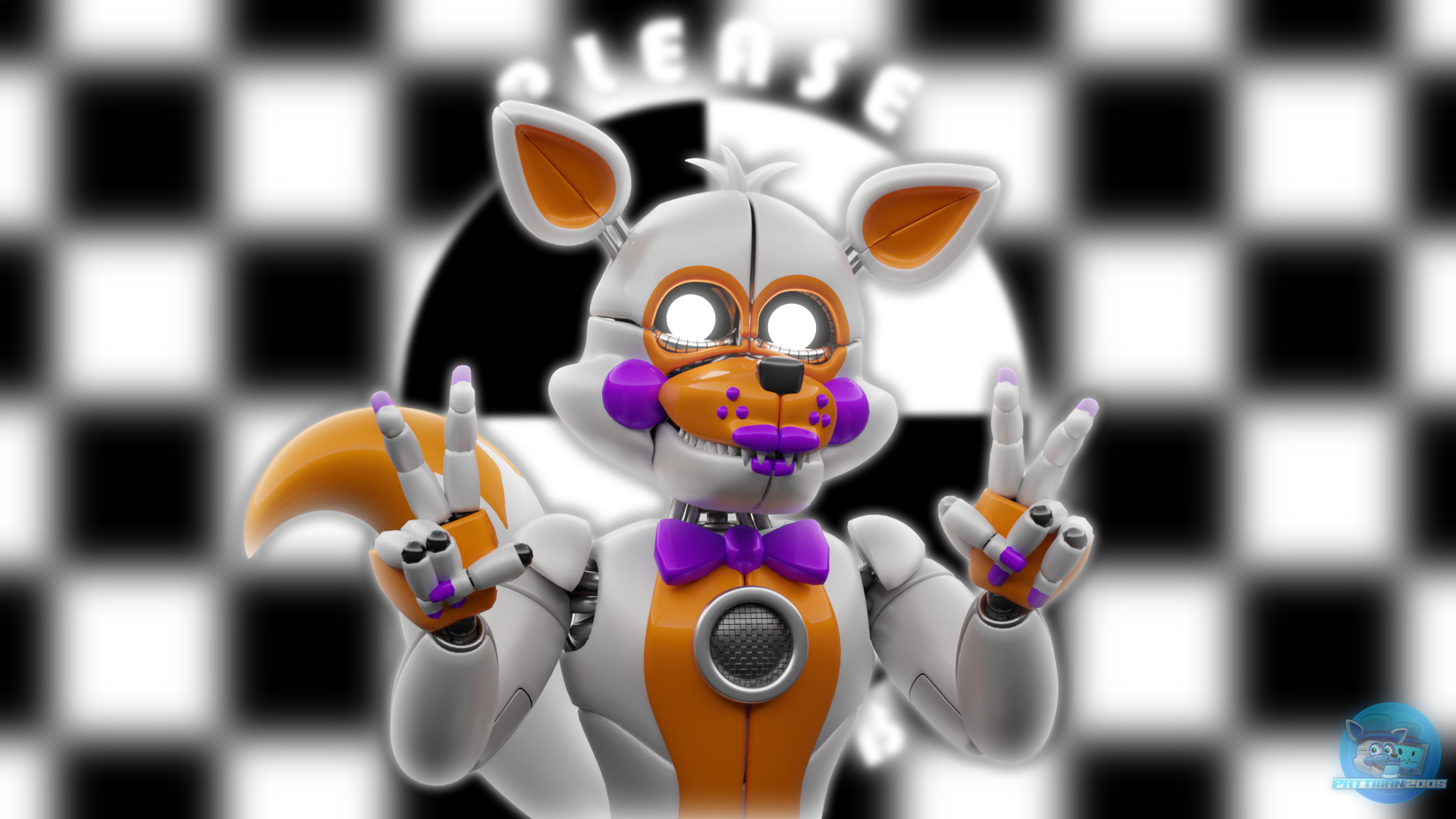 Lolbit And Funtime Foxy! (FNAF/Blender) by Pattman2005 on DeviantArt