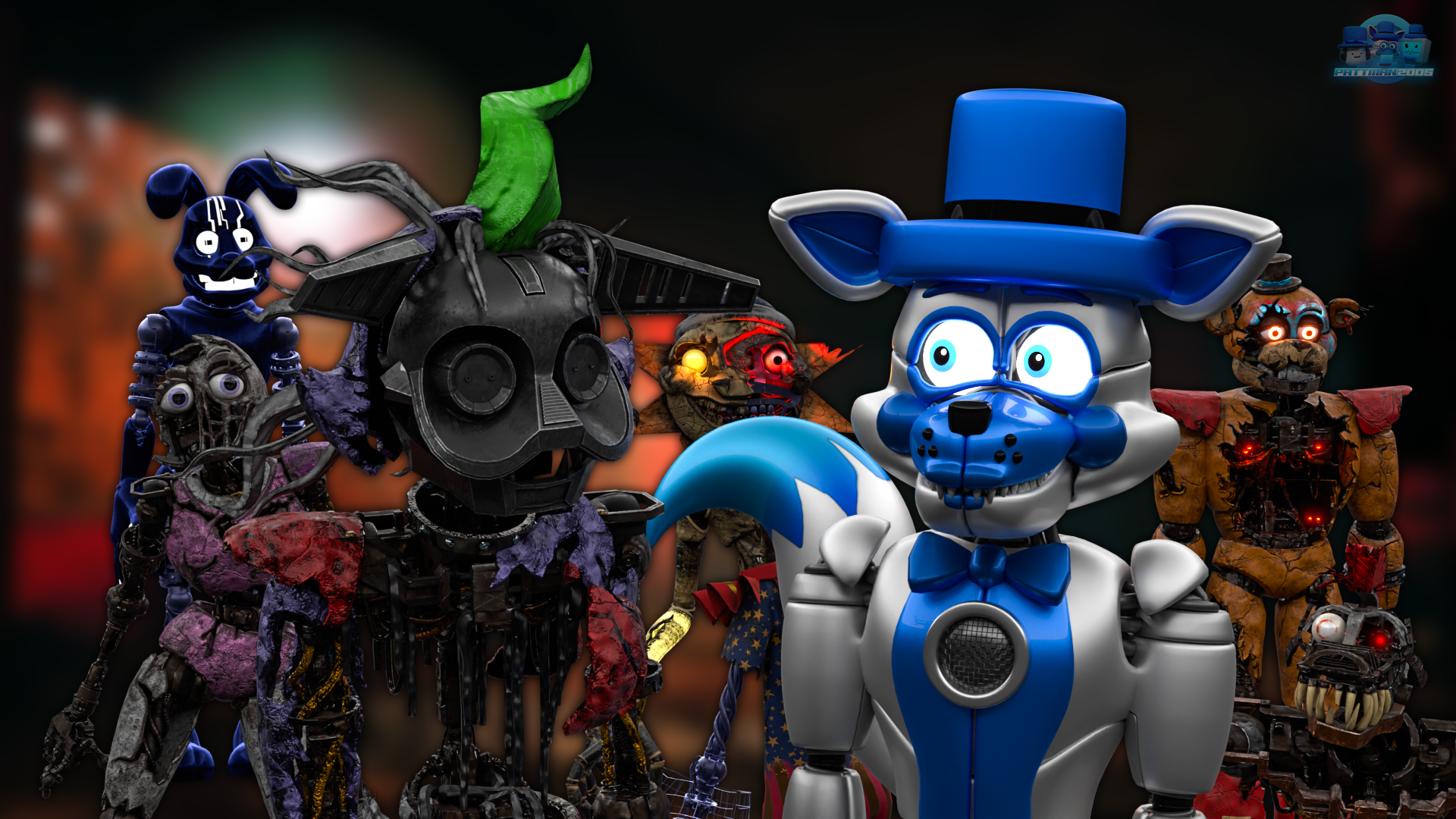 fnaf sb ruin glamrock bonnie blender release by JuAnItO-PRO on DeviantArt