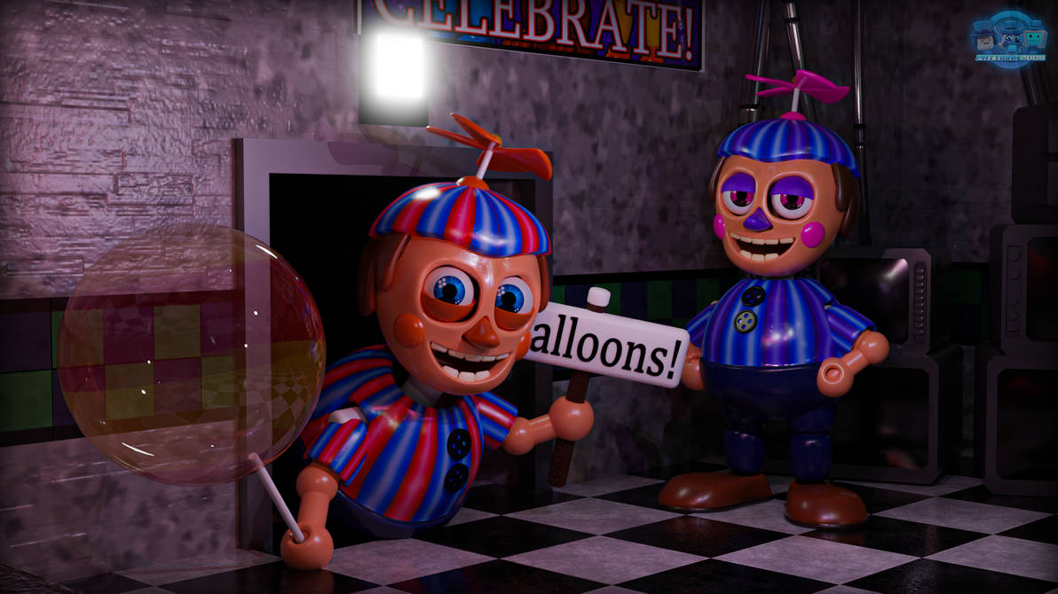 BB And JJ! (FNAF/Blender) by Pattman2005 on DeviantArt