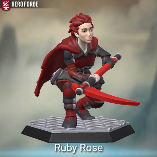 HeroForge - Ruby Rose by mine1987 on DeviantArt