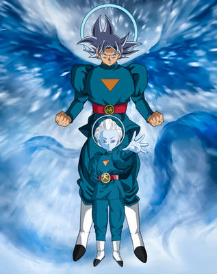  Goku y Daishinkan por SatZBoom en DeviantArt