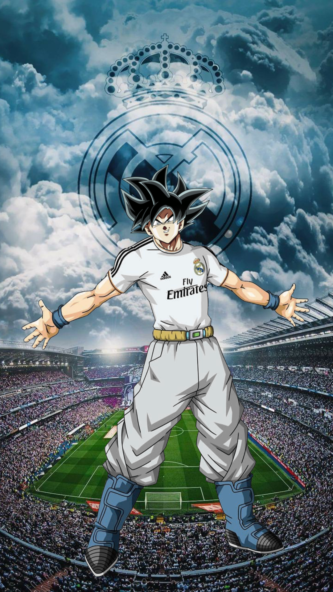 Goku joined Real Madrid by SatZBoom on DeviantArt