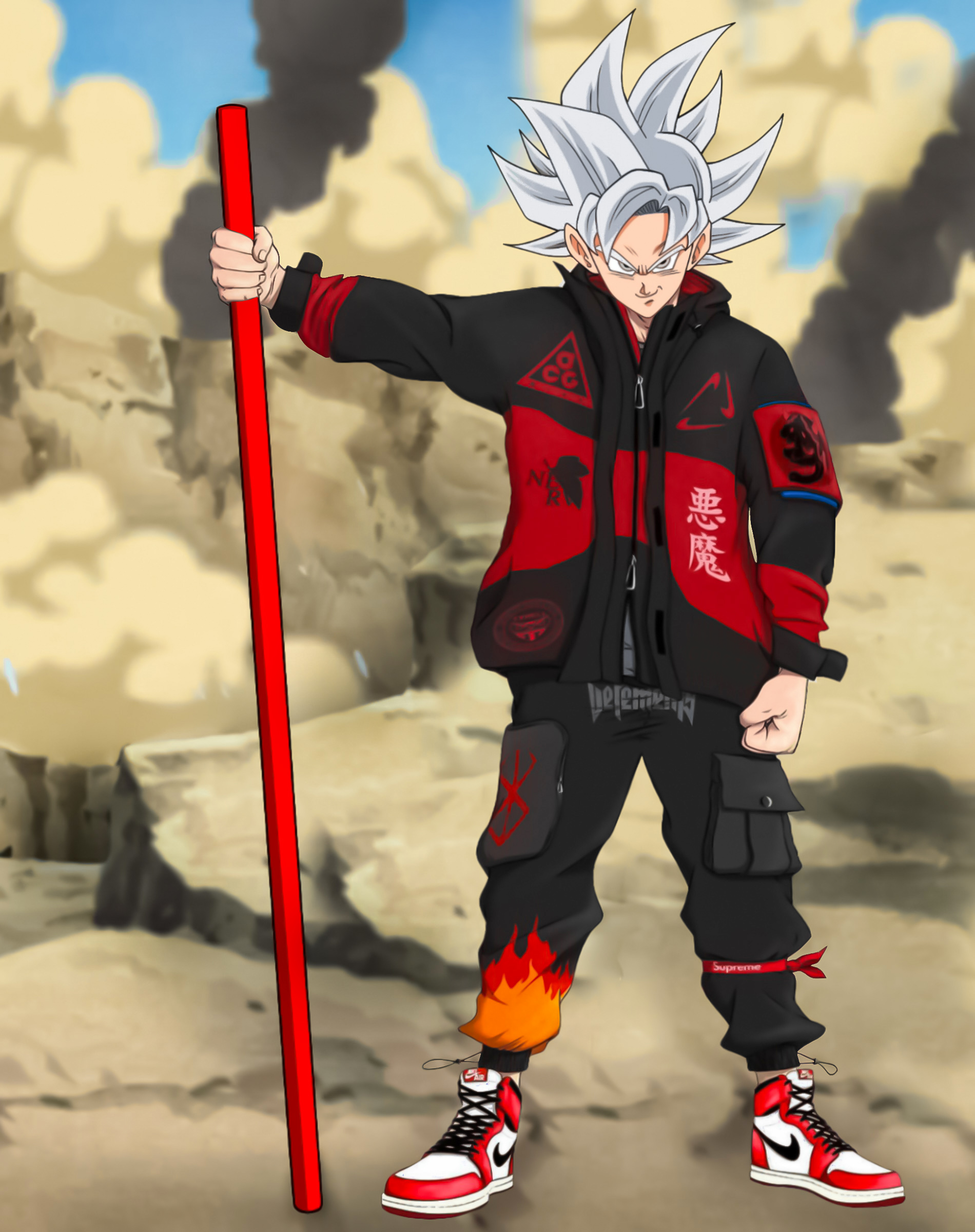 drip Goku Roblox version by deletogun on DeviantArt