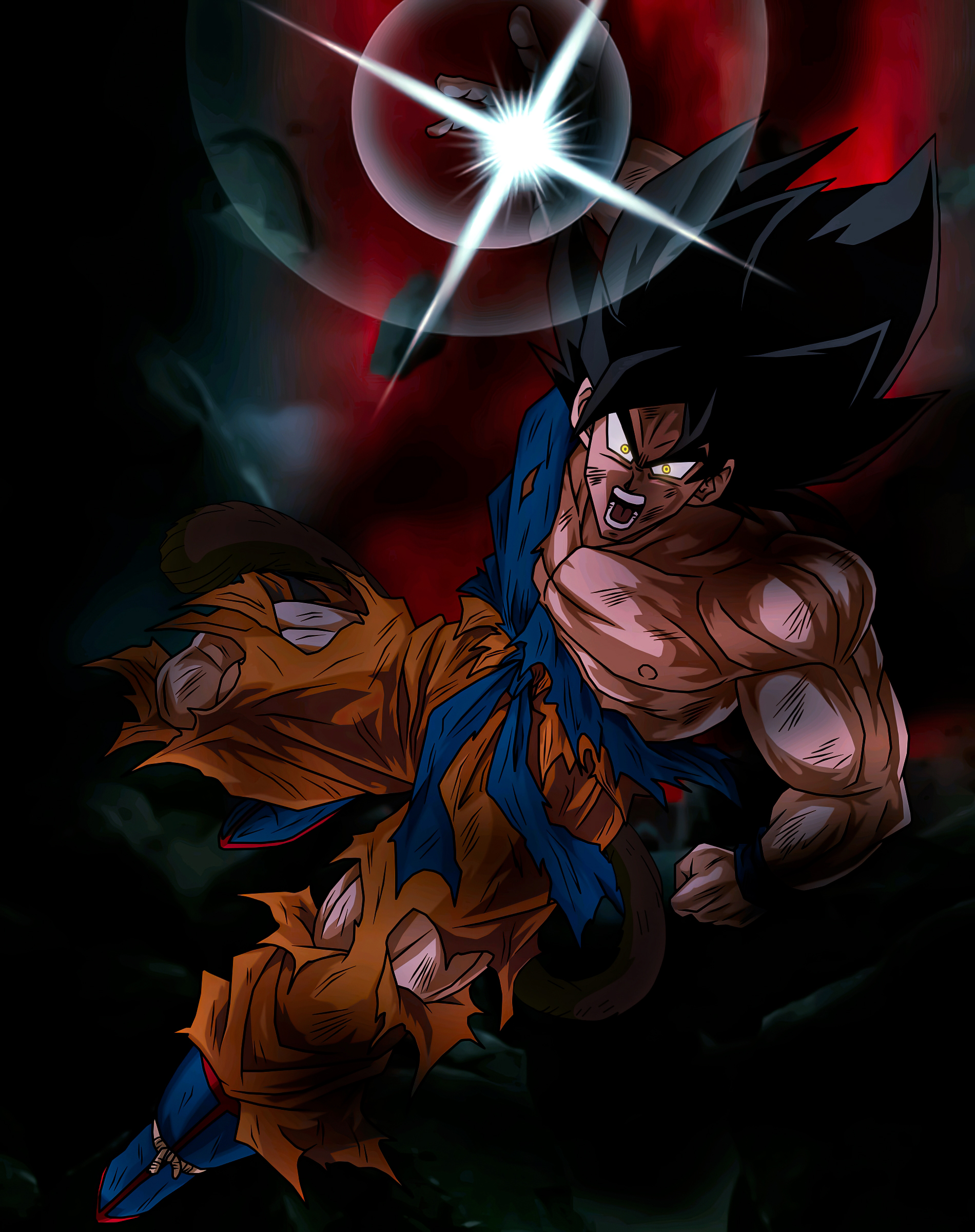 Super Saiyan 3 Goku by SatZBoom on DeviantArt