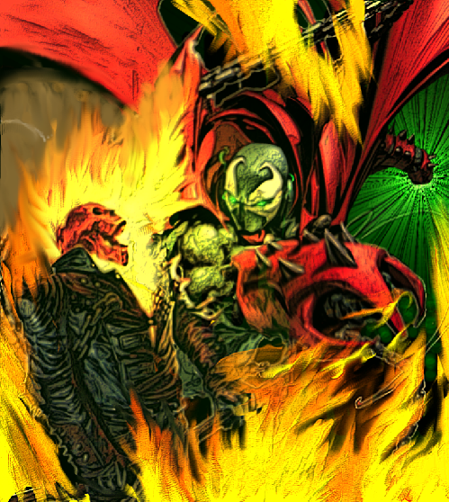 Spawn Vs Spawn Vs Ghost Rider by ComicMultiverse on DeviantArt