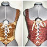 Red and Gold Bodice