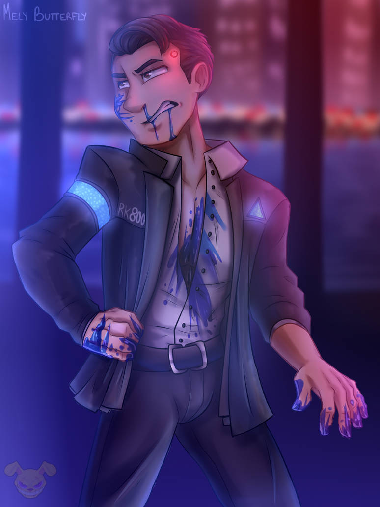 Connor (Detroit Become Human) by MelyButterfly on DeviantArt
