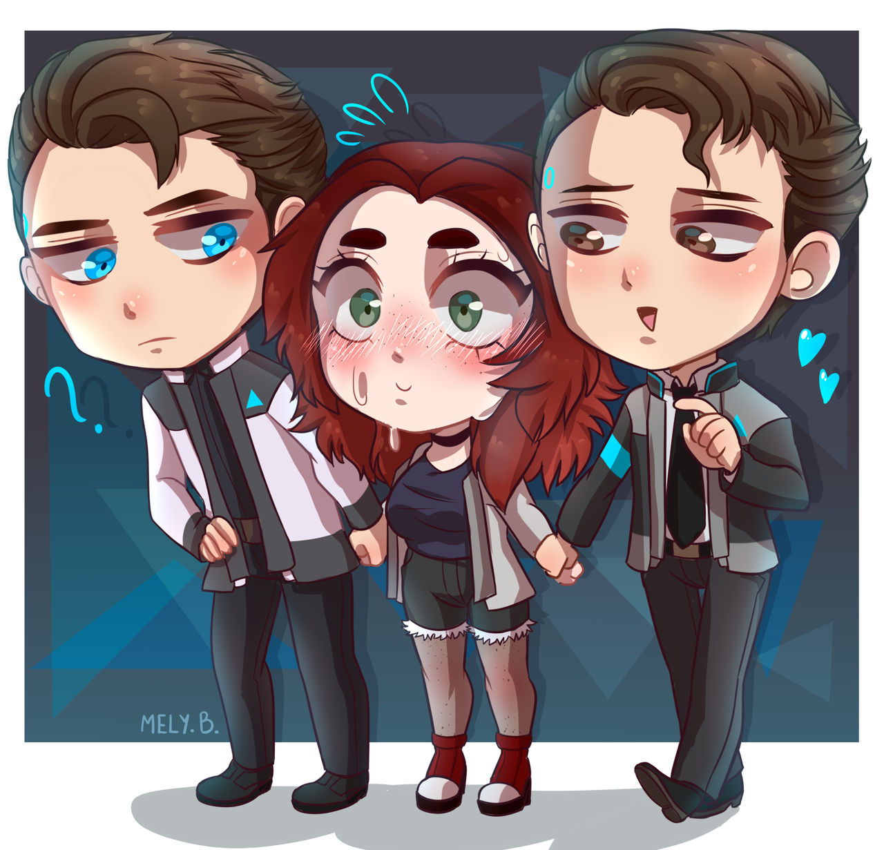 Detroit: Become Human AU.. RK800 or RK900? by MelyButterfly on DeviantArt