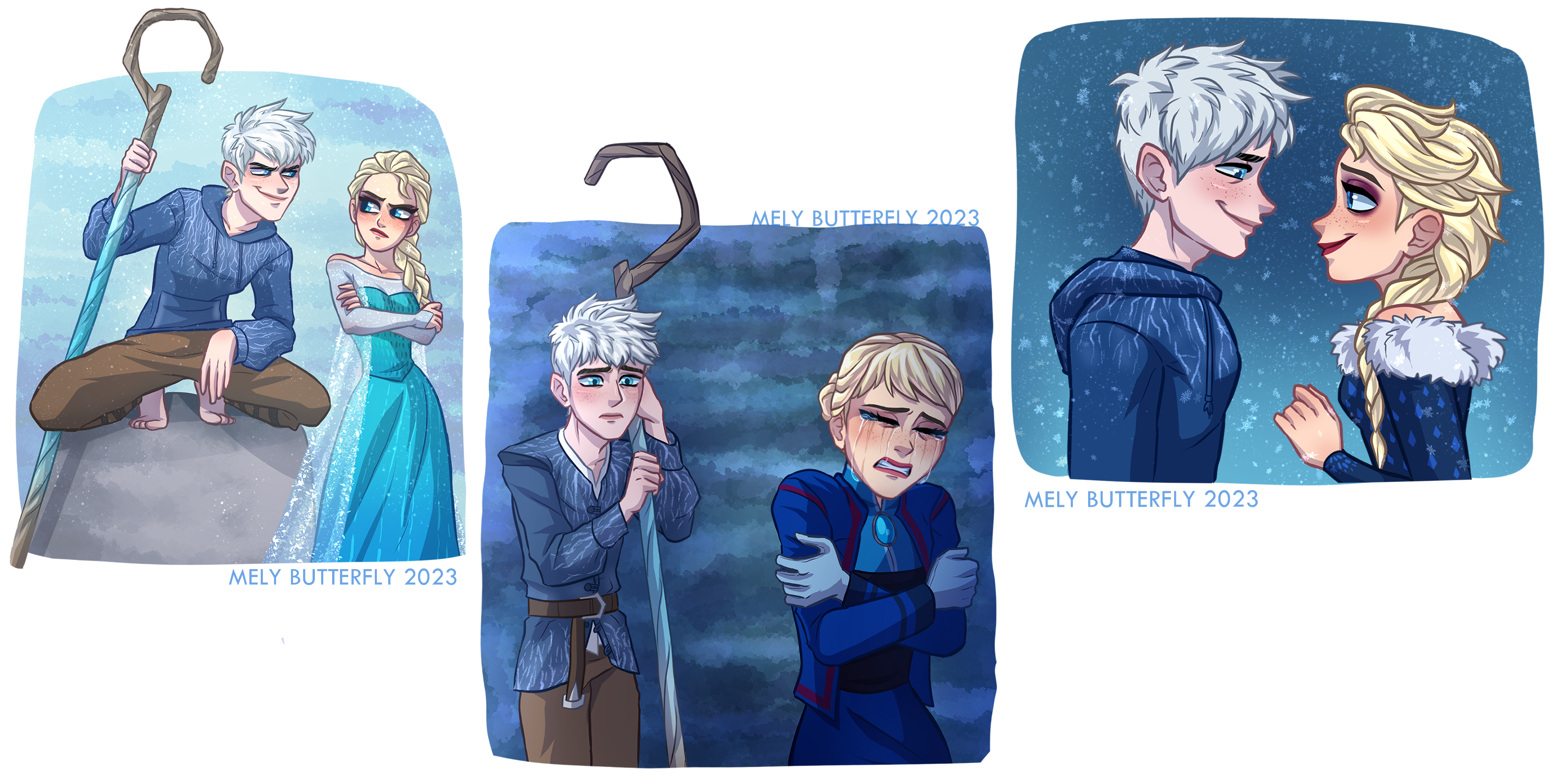 Elsa e jack frost-jelsa