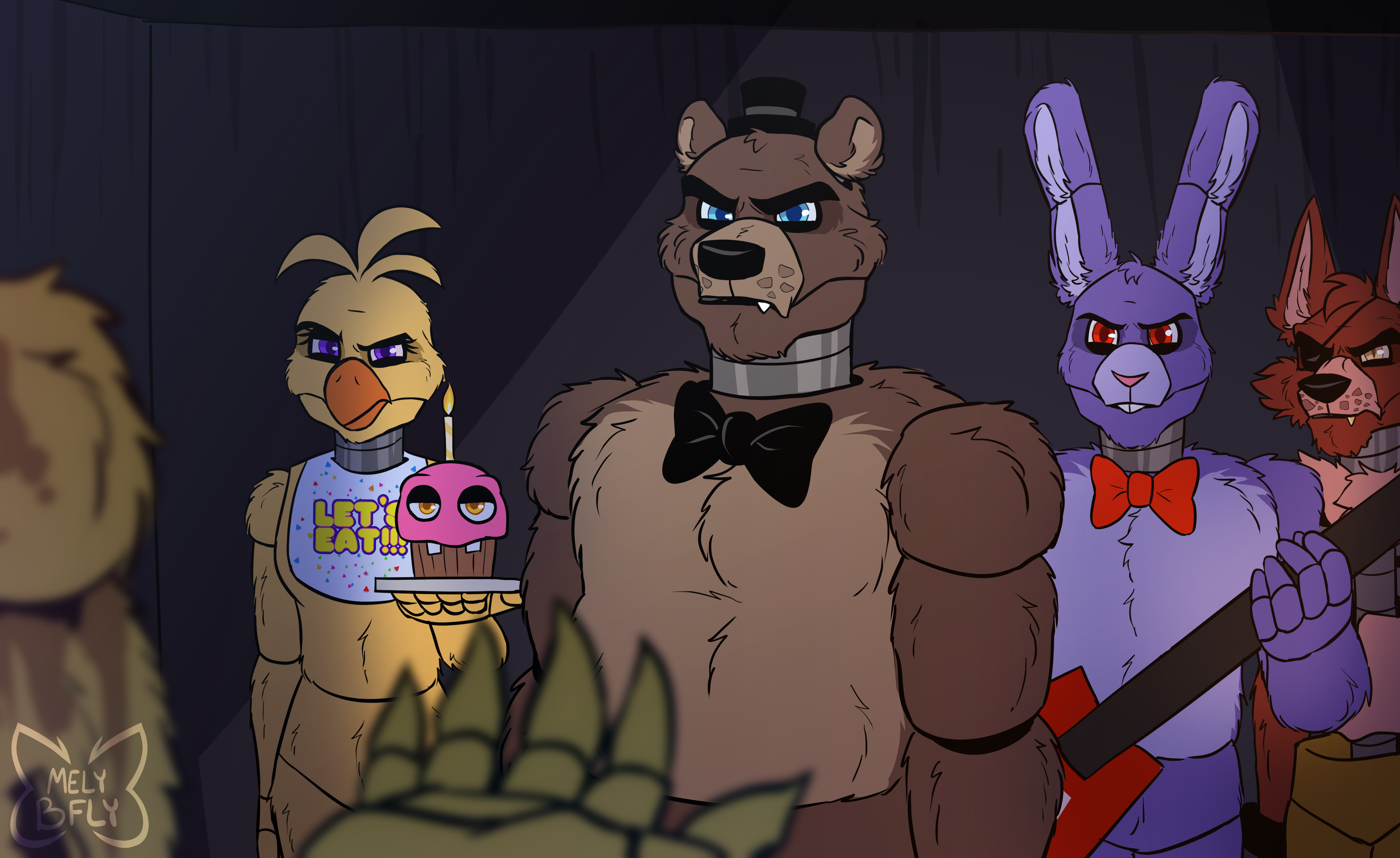 Adventure FNaF 3 Extras Gang by Puppygamero on DeviantArt