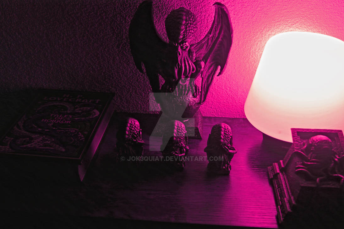 Lovecraft Ritual Room Lovecraft Shrine by jok3quiat on DeviantArt
