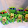 Teenage Mutant Ninja Turtle Plushies!!! ~For Sale~