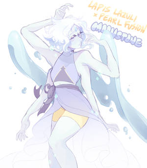 Moonstone (Pearl/Lapis Fusion)