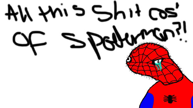 All This Fucking Shot Cos Of Spoderman!