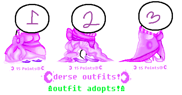 Derse Dreamer Outfit Adopts OPEN by PastelTitan