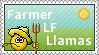Stamp - Llama Farmer