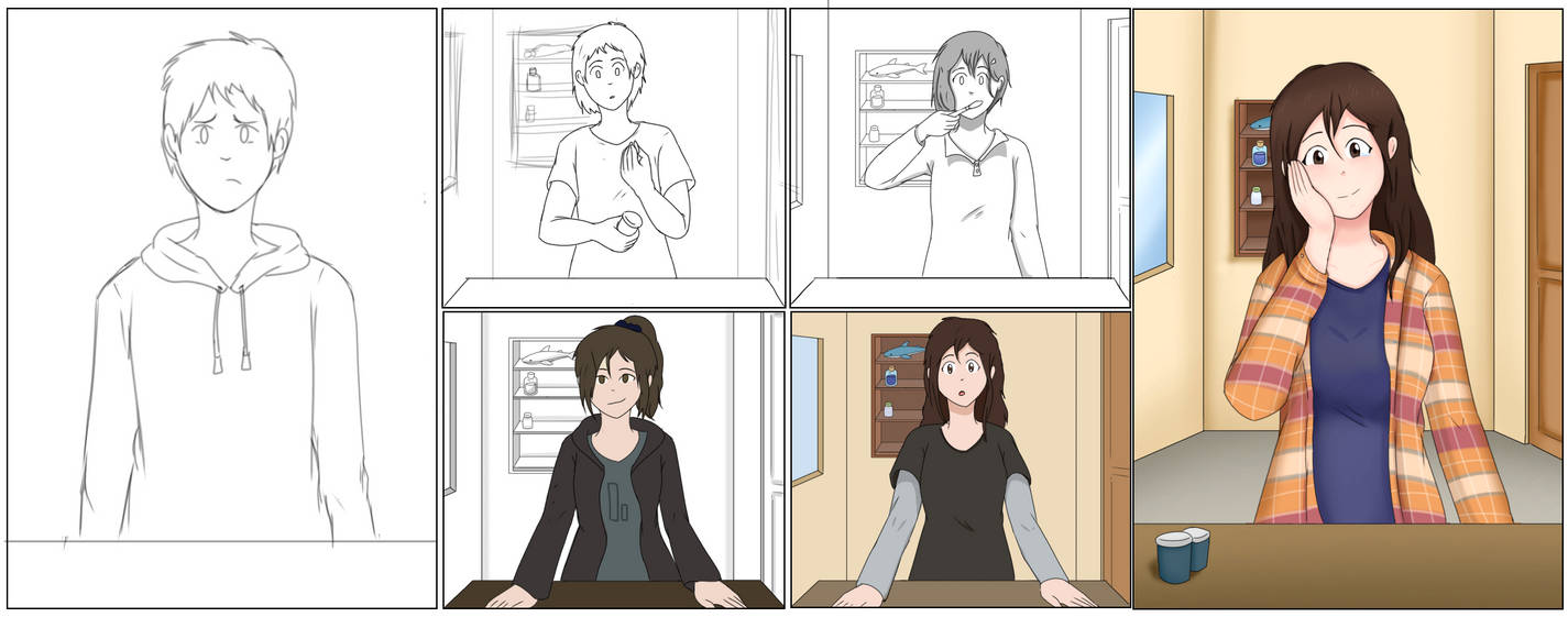 Cmsn: A mirrors perspective by JakeelGato on DeviantArt
