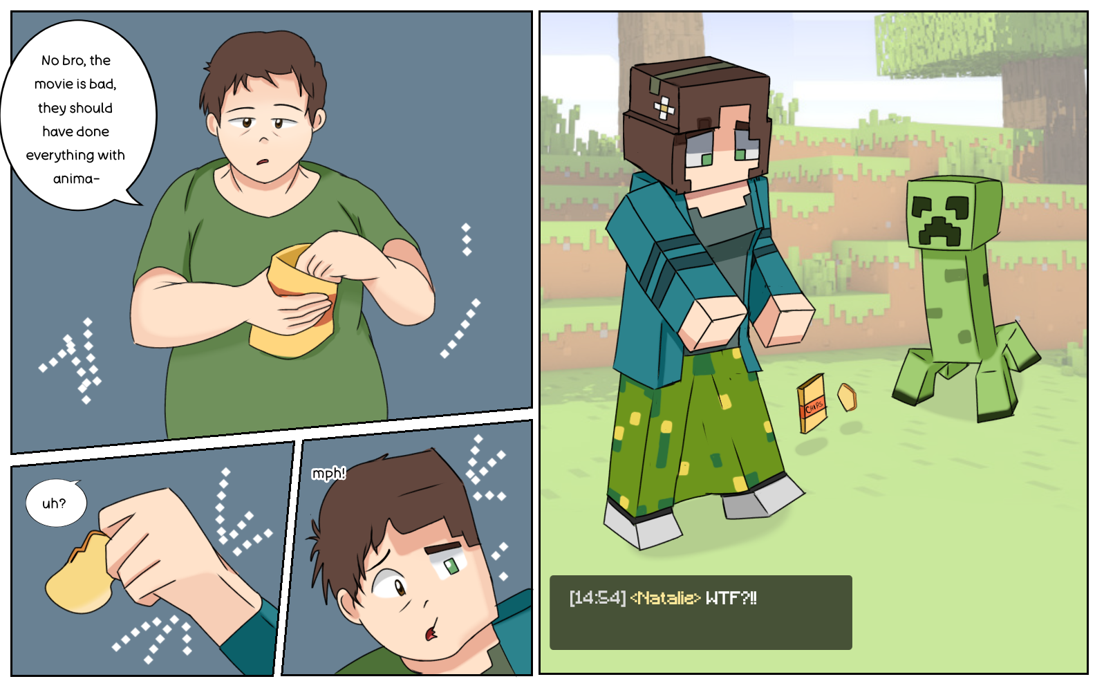 Goofy Ahh Minecraft Tftg By JakeelGato On DeviantArt goofy-ahh-minecraft-tftg-by-jakeelgato-on-deviantart