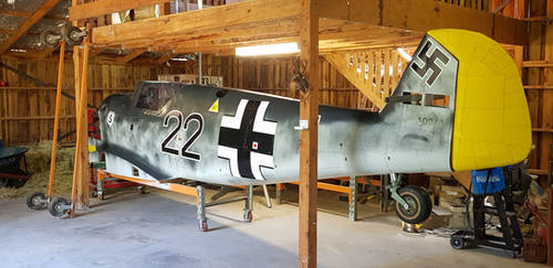 BF109 G6 messerschmitt build life size