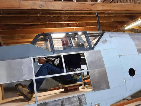 BF109 G6 messerschmitt build life size