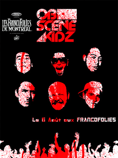 Flyer Obscene Kidz Franco 2009