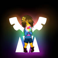 Frisk,the fallen angel -Undertale (Toby Fox)