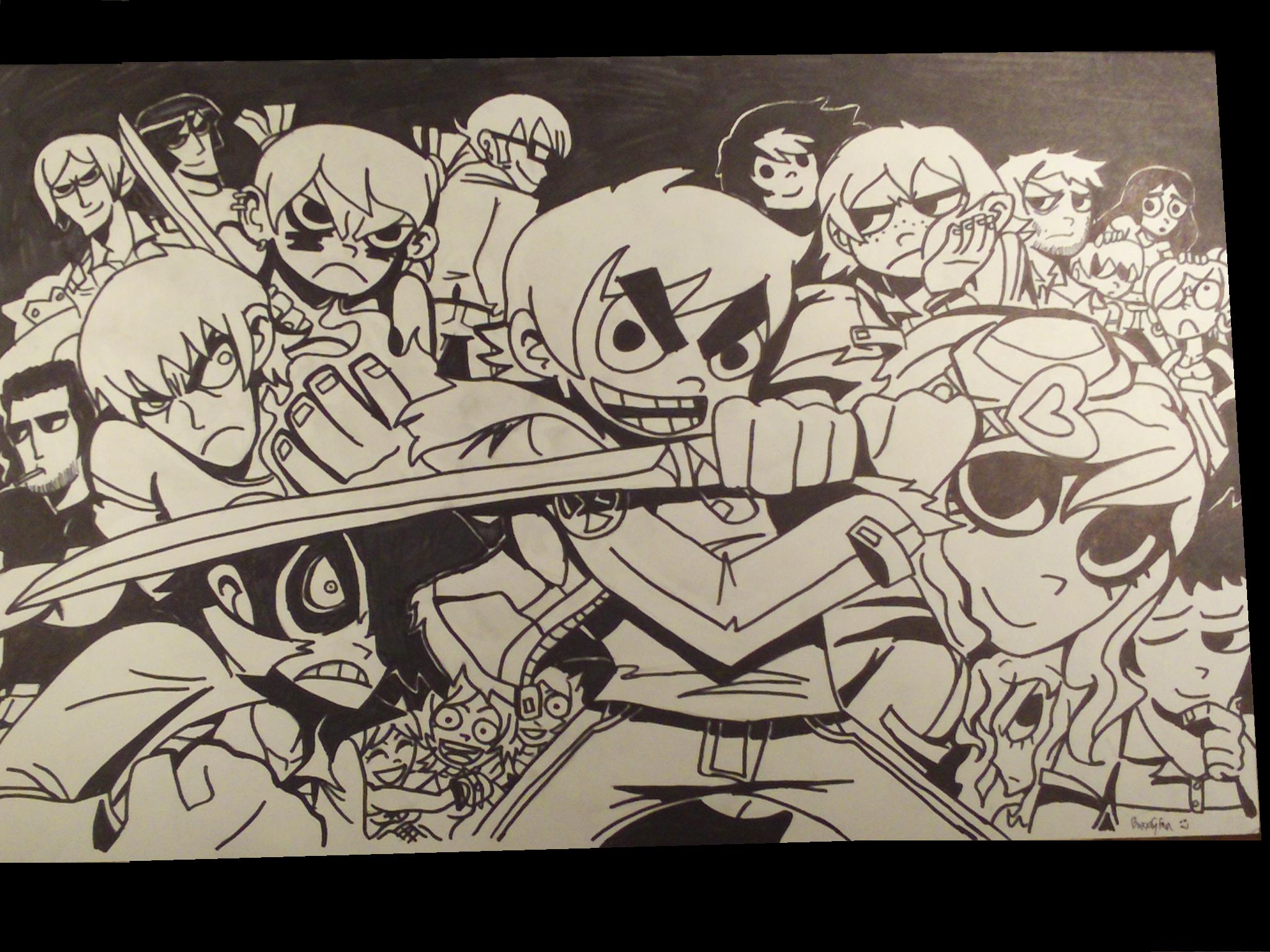 Scott Pilgrim. Fight Ready