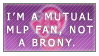 Mutual MLP Fan Stamp  by Jailboticus