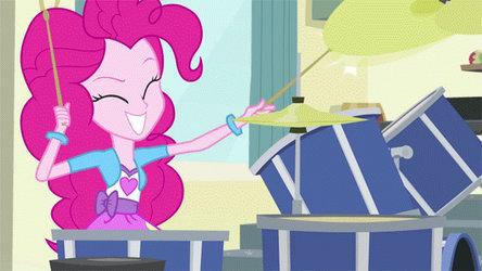 Pinkie Drummin' Out
