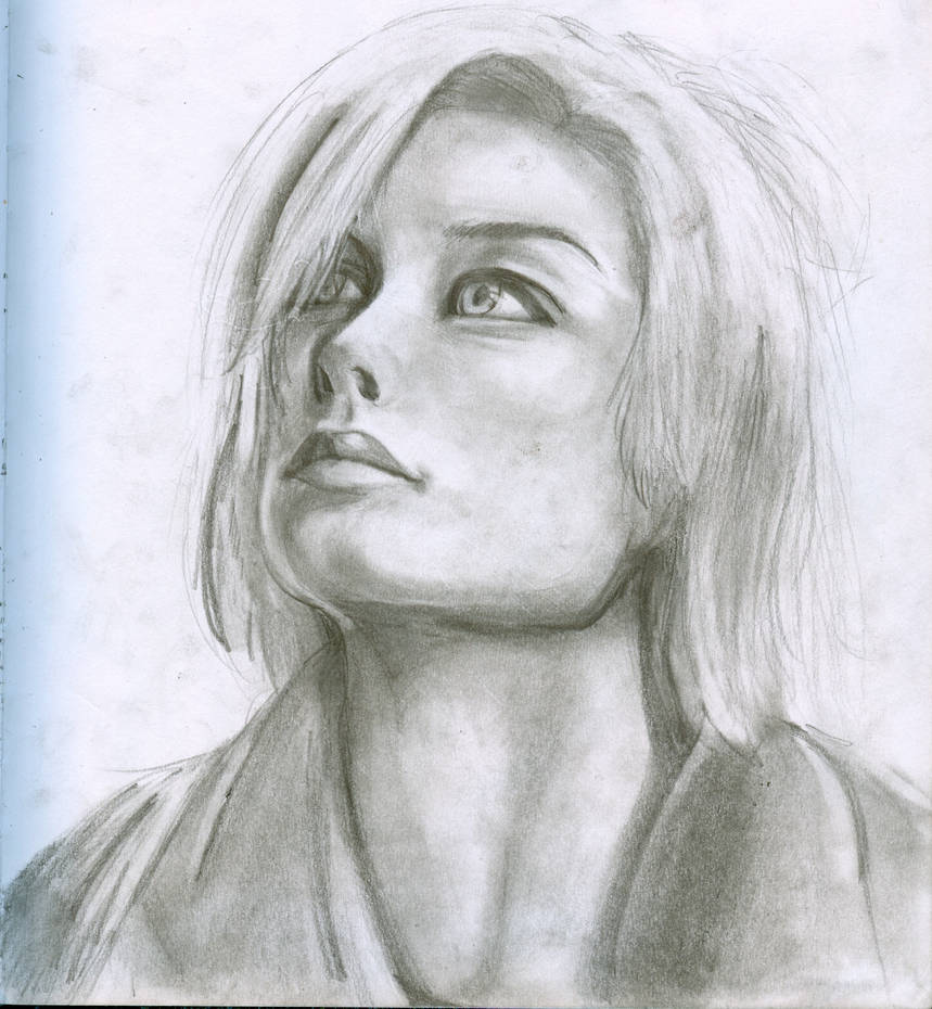 Human Pencil Sketch by cheetahpelt on DeviantArt