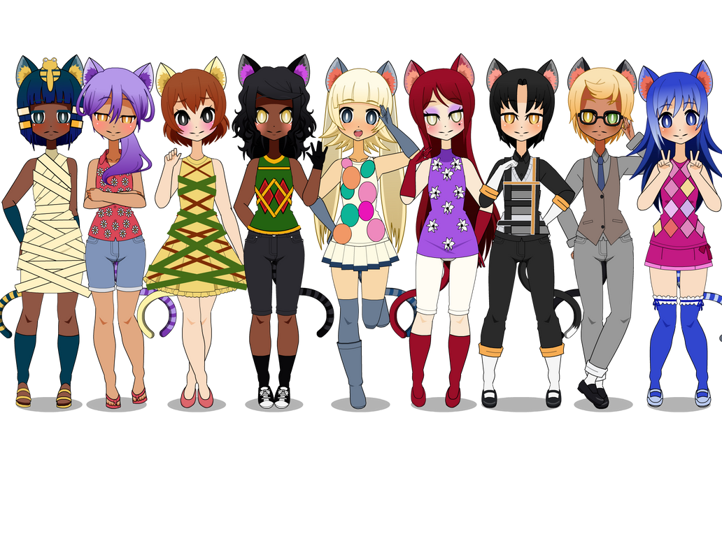 My Favorite AC Cats! by Kyotypp on DeviantArt