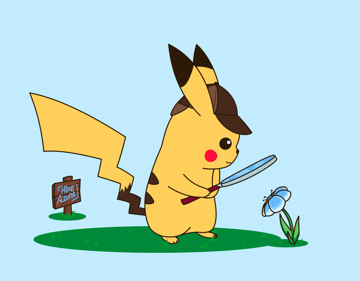 Detective Pikachu! by HiroAzure on DeviantArt