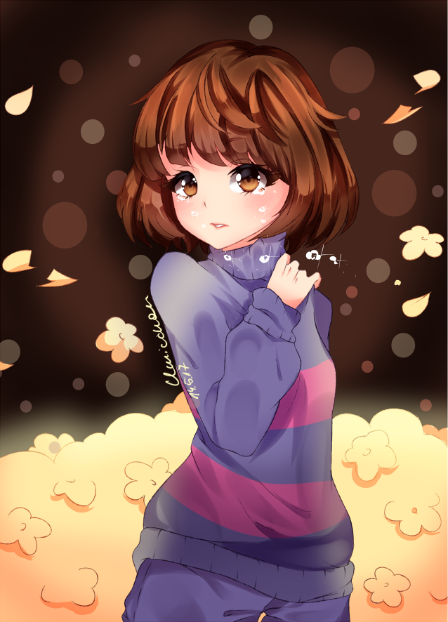 Undertale Frisk Fanart By Umicchan On Deviantart