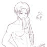 Levi in Bathroom - Lenny - Sketch