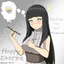 Naruto - Hinata - Happy Easter Fanart