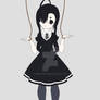 Old art - Dark girl