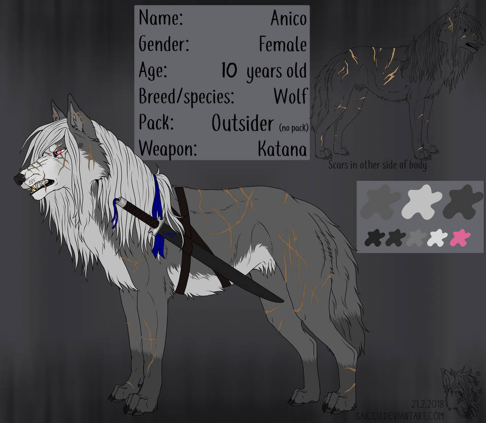 Anico .:Reference sheet:. by Saiccu