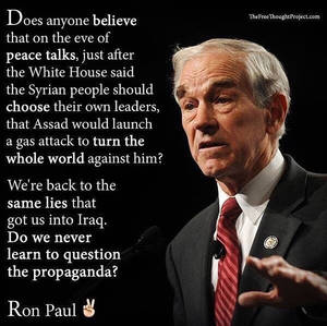 Ron Paul is right about Syria