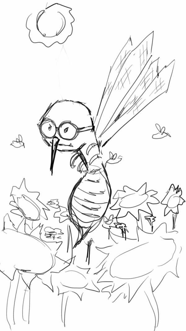 weirdo flying creatures by LordBoros99 on DeviantArt