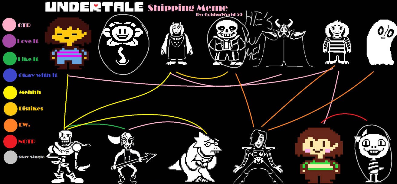 Undertale Ship Meme by TXGamerGirlz on DeviantArt