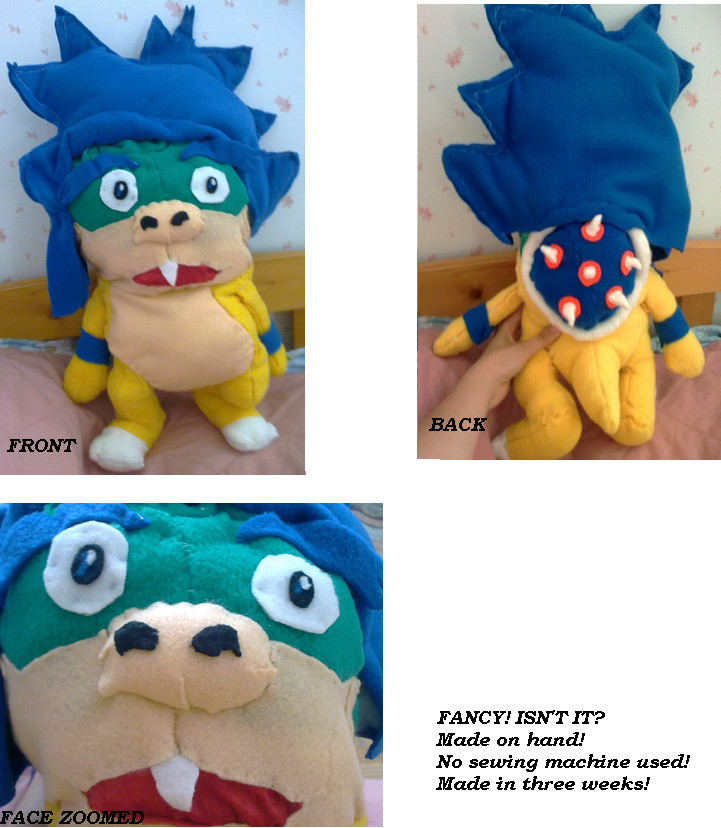 Ludwig von Koopa plush by Daisyfan123 on DeviantArt