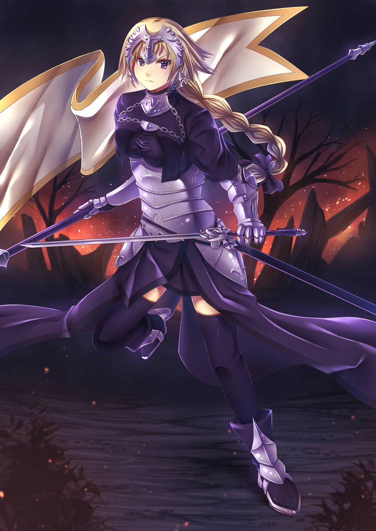 Ruler: Jeanne D'Arc by ZephX on DeviantArt