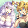 Boosette and Bowsette