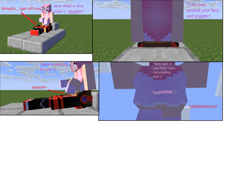 POV Minecraft Girl Sits On Your Face And Farts 3 By Fairyprincess7 On pov-minecraft-girl-sits-on-your-face-and-farts-3-by-fairyprincess7-on