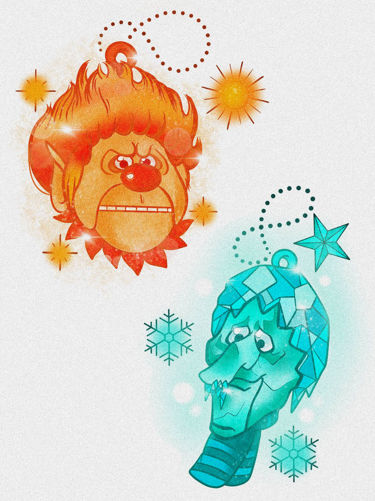 Heat miser snow miser by dijahtattoos on DeviantArt
