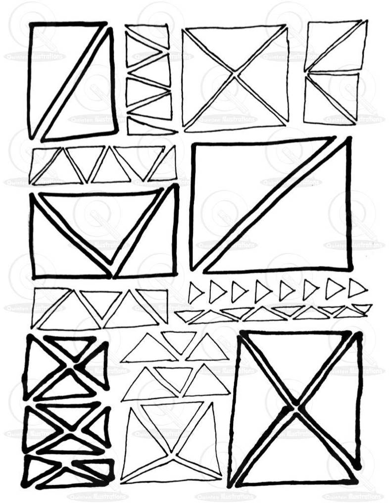 'Triangles' Warm-Up Sketch by QuintenIllustrations on DeviantArt