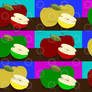 'Apple Fruit' Traditional Artwork