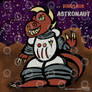 'Dinosaur Astronaut' OC Drawing (07/05/26)