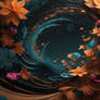 Floral Fractal Spiral 8