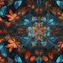 Kaleidoscope fractal pattern